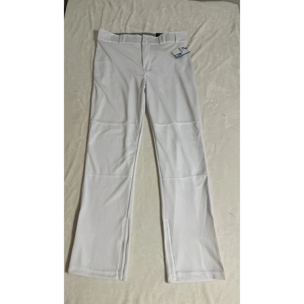 NWT CHAMPRO Triple Crown 2.0 Open Bottom Baseball Pants White ~ Size L